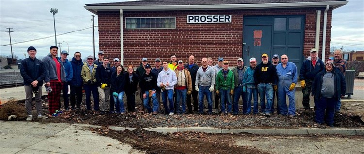 Prosser Depot Clean-up